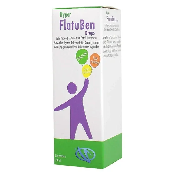 Immun44 Hyper Flatuben Drops Food Supplement 20 ml