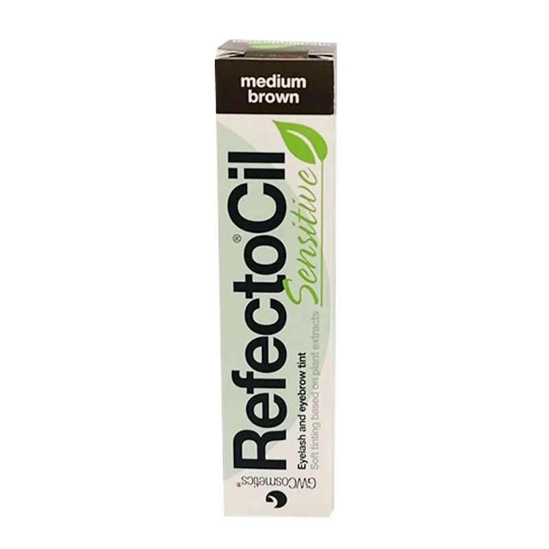 Refectocil Sensitive Medium Brown Eyebrow And Eyelash Dye 15 ml