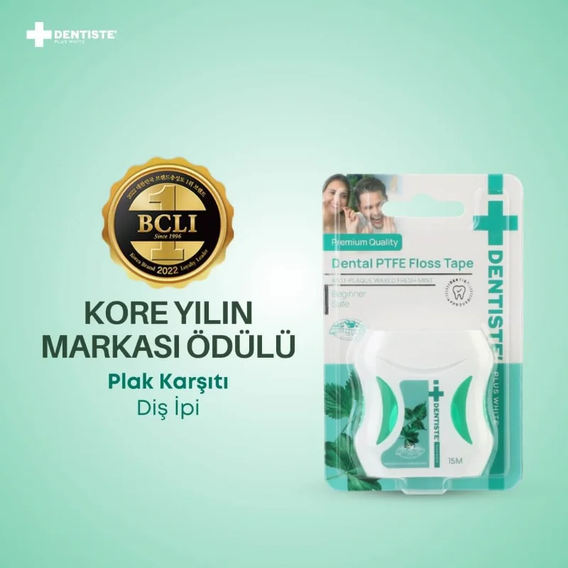 Dentiste Anti-plaque Dental Floss 15 m