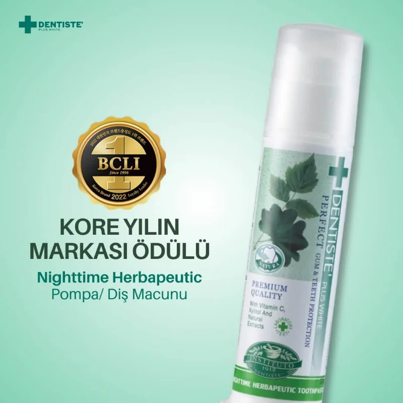 Dentiste Plus White Before Sleep Toothpaste 120 gr.
