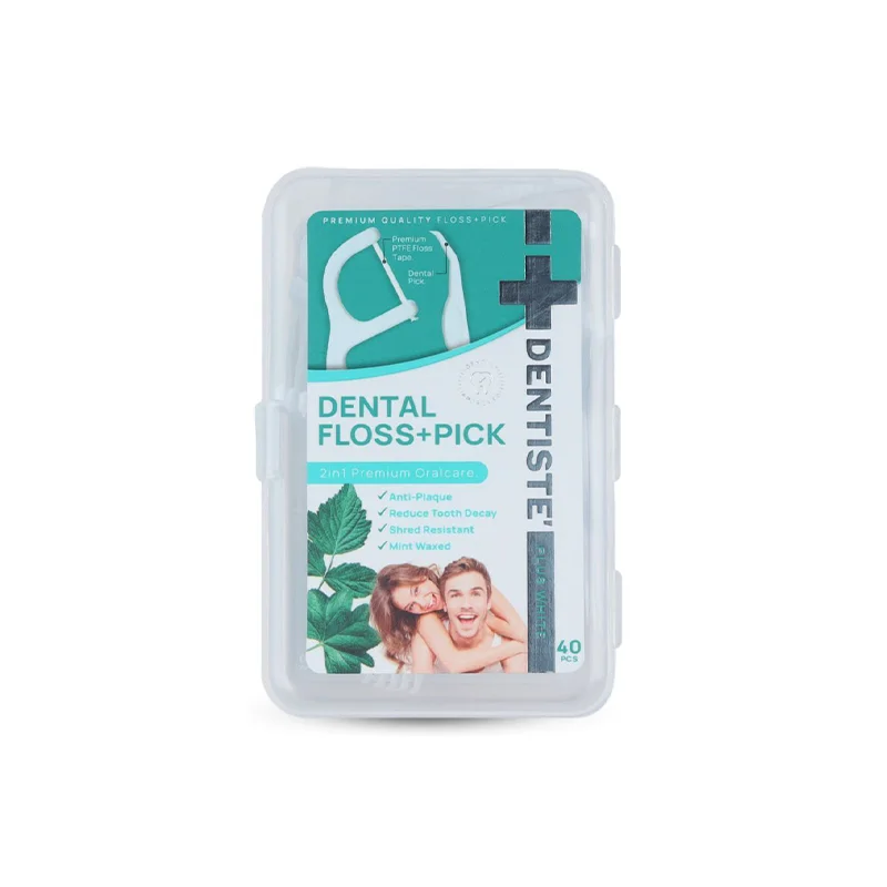 Dentiste Dental Floss With Toothpick 40 pcs