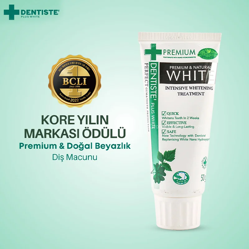 Dentiste Natural Whitening Toothpaste 50 gr