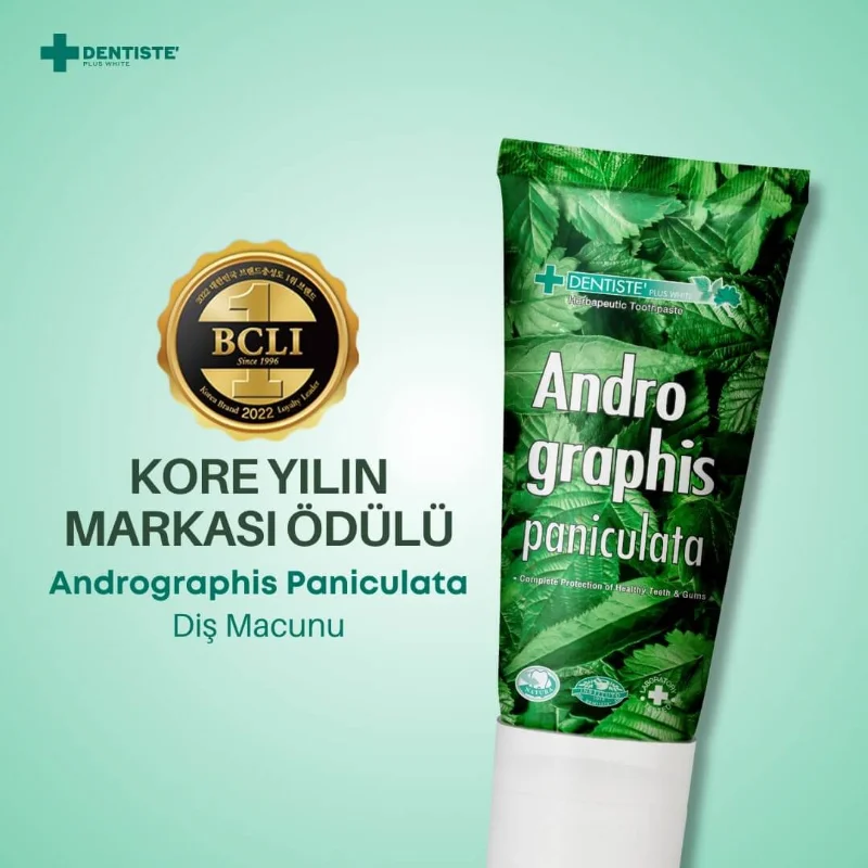 Dentiste Andrographis Paniculata Toothpaste 40 gr