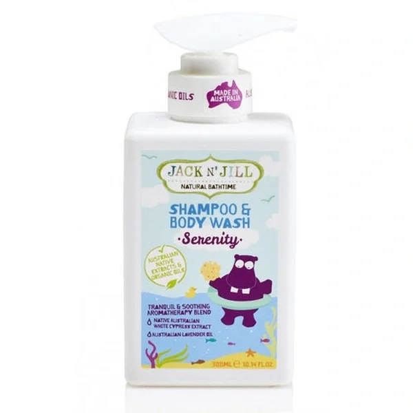 Jack N' Jill Natural Bathtime Shampoo And Body Wash 300 ml