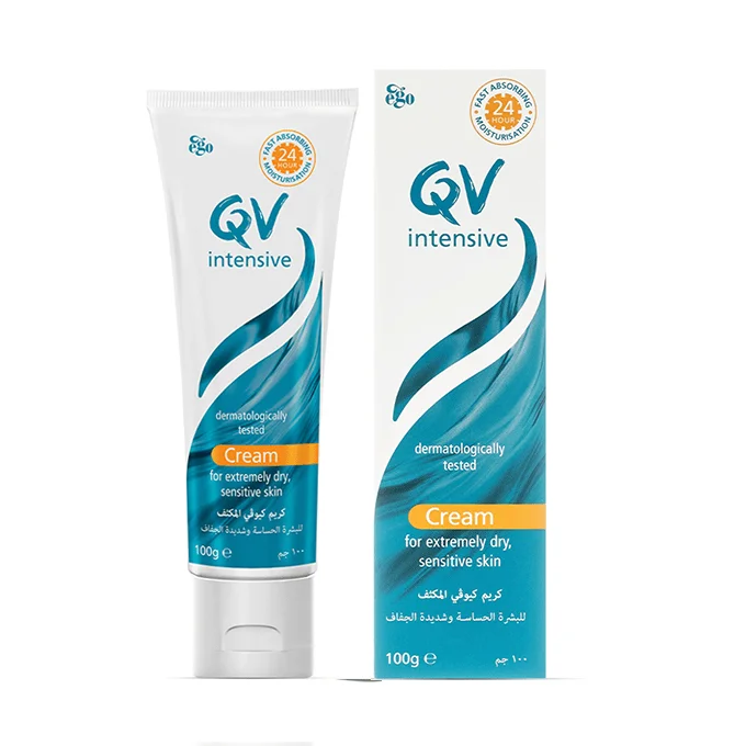 Intensive Cream for Sensitive and Extremely Dry Skin by QV - 100 grams