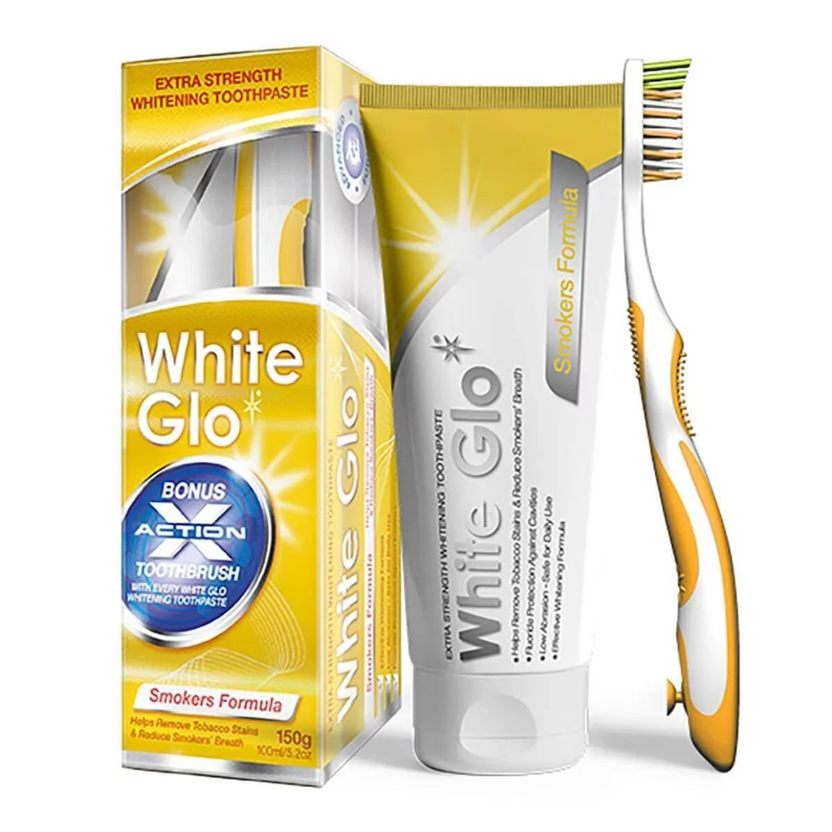 White Glo Whitening Toothpaste For Cigarette Stains 150 ml