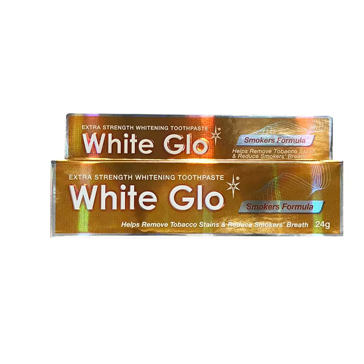 Weiß Glo Raucherzahncreme 24g - Zähne aufhellen &amp; Atem erfrischen