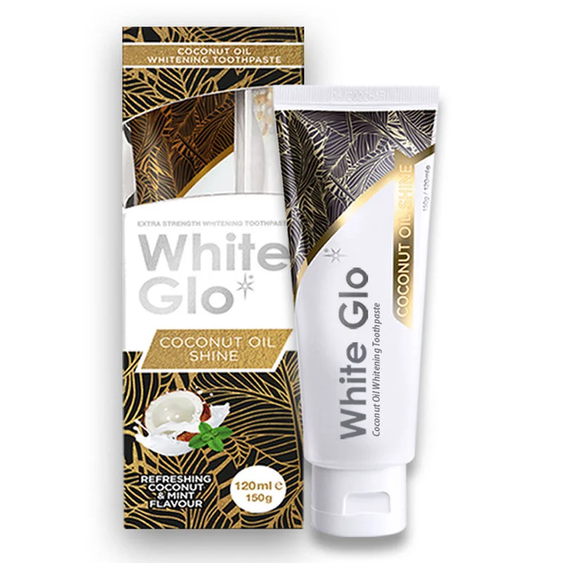 White Glo Coconut Extract Whitening Toothpaste 120 ml