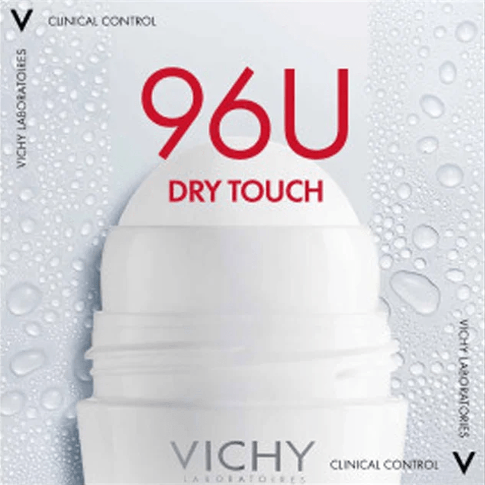Vichy فيشي كلينيكال كنترول مزيل العرق رول أون ٥٠ مل