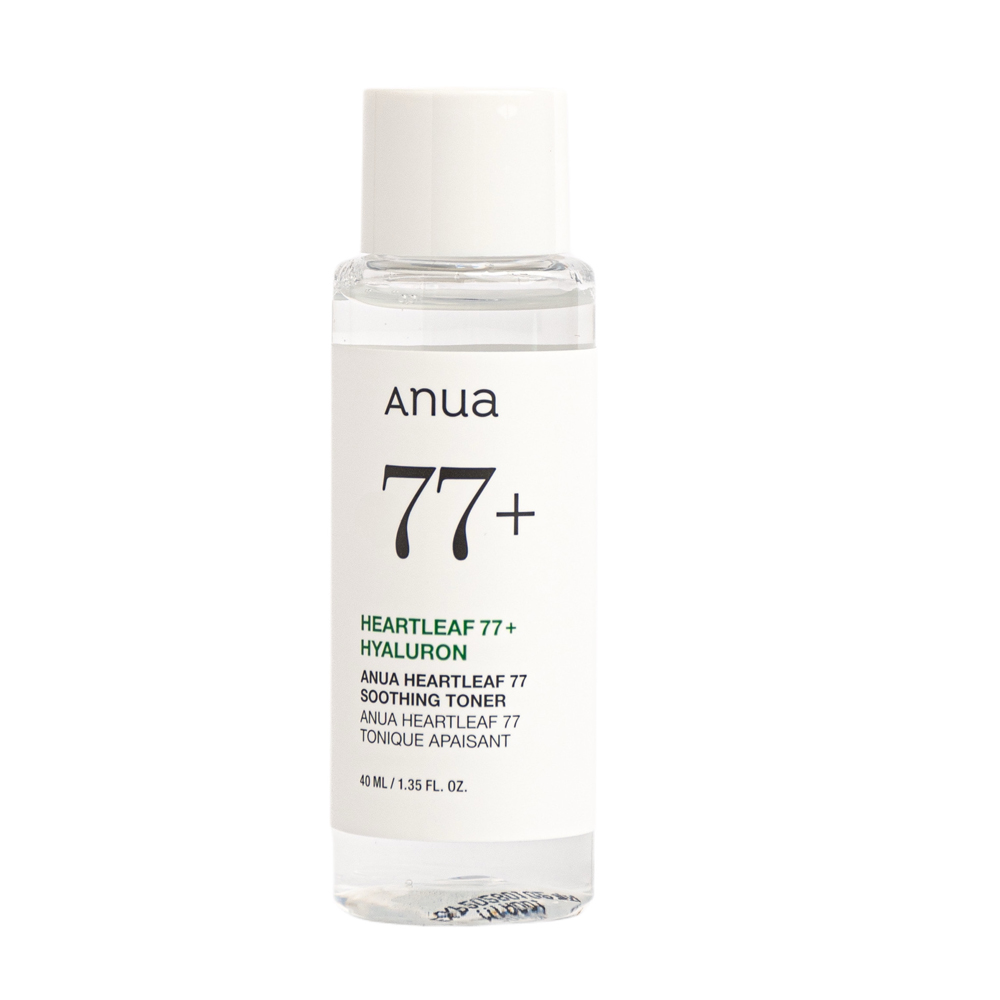 Heart Leaf Soothing Toner with Hyaluron for Redness and Irritation Relief for Sensitive Skin by Anua Birch 40ml