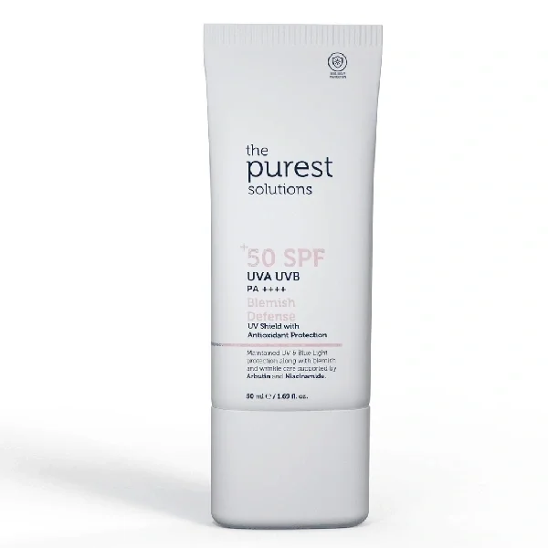 Antioxidant Sunscreen For Blemished Skin 50+ Spf Uva-uvb
