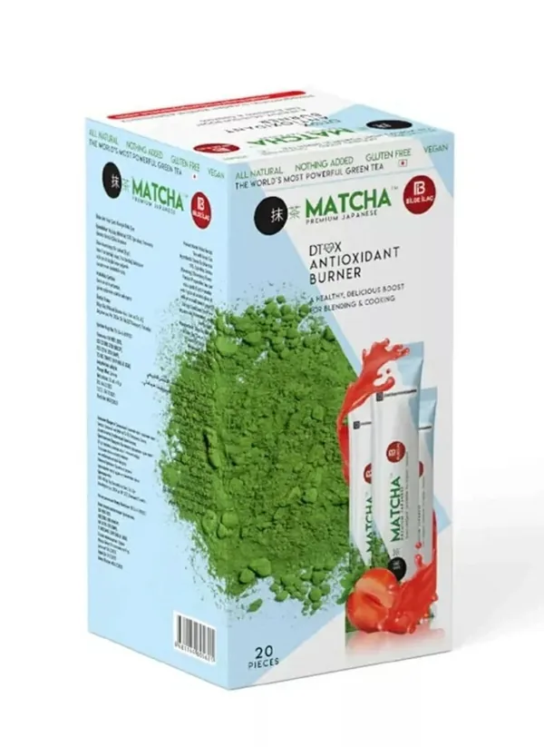 Matcha Premium Japanese Detox Antioxidant Burner — box front