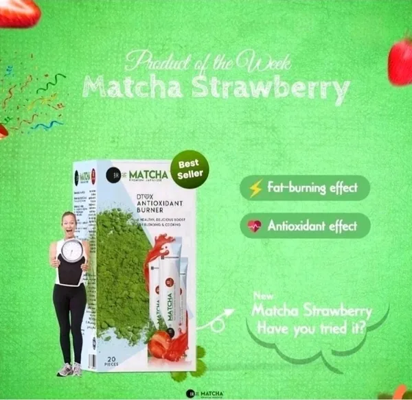 Matcha Premium Japanese Detox Antioxidant Burner — benefits