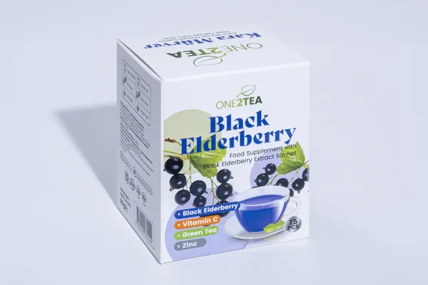 One2Tea Black Elderberry and Vitamins Food Supplement