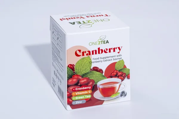 One2Tea Cranberry and Vitamins Food Supplement