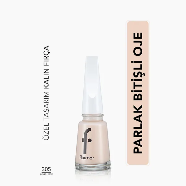 Flormar Oje Beige Latte New 305