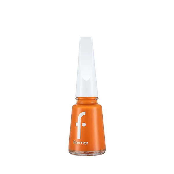Flormar Nail Enamel Intensely Pigmented Nail Polish 556 Sweet Mandarin