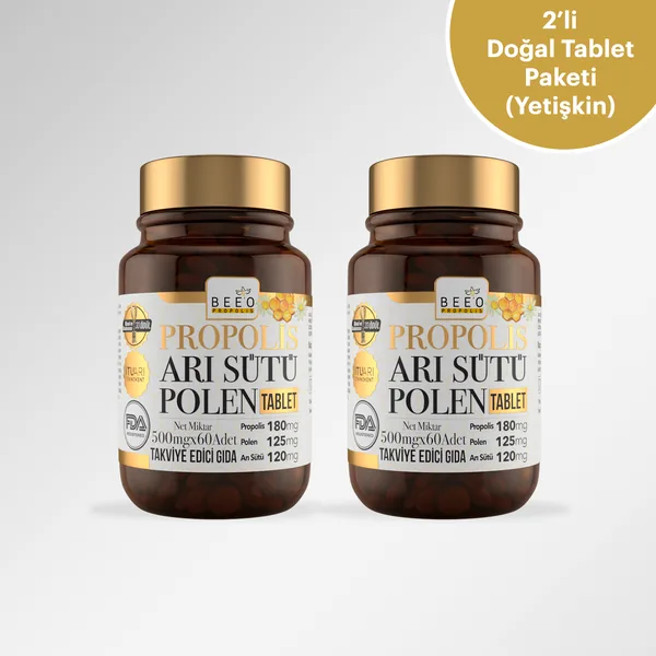 BEEO Natürliches Tablettenpaket (Erwachsene)