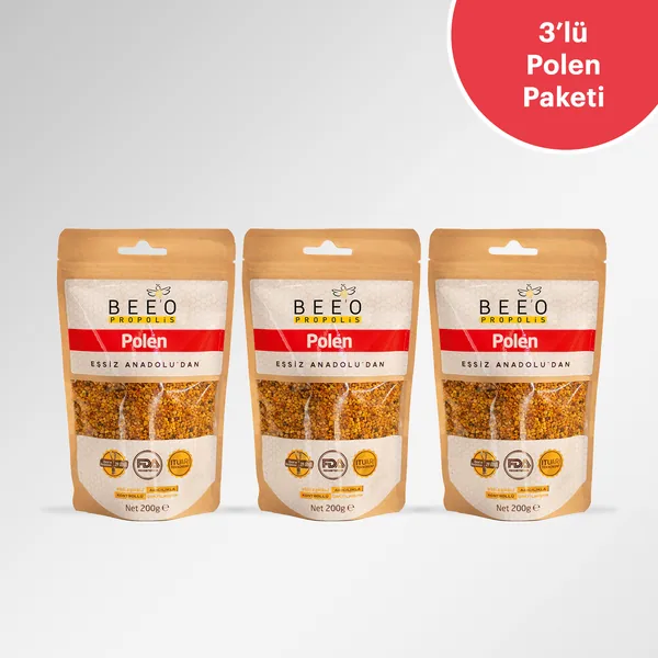 BEEO Bienenpollen 3er-Pack