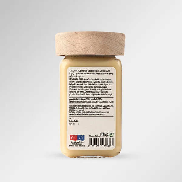 BEEO Propolis Royal Jelly Raw Honey Adult Paste 3-Pack