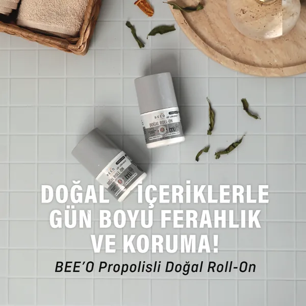 BEEO Anti-Sweat Odor Propolis Natural Organic Men's Roll-on