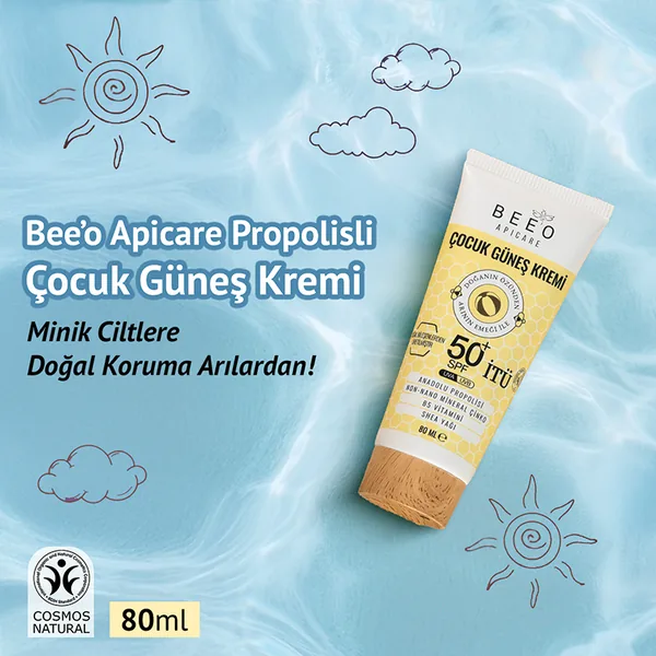 BEEO Propolis Mineral Zinc Organic Children's Sun Cream