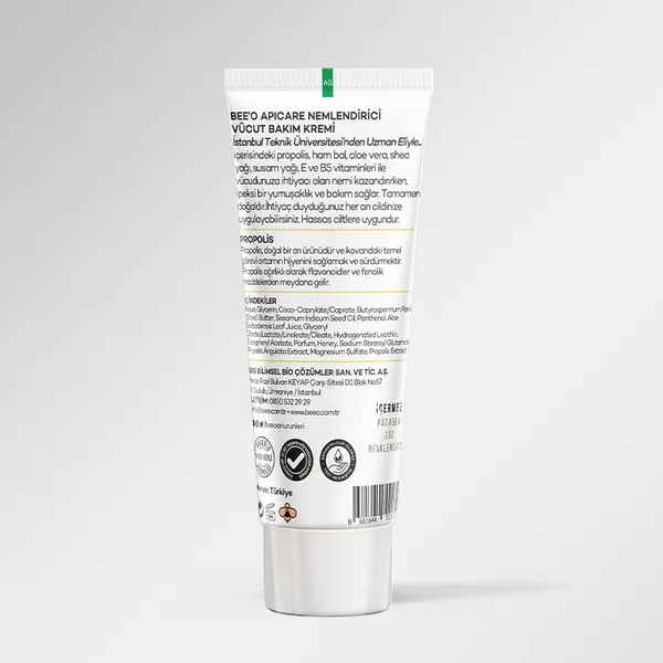 BEEO Moisturizing Organic Honey Body Cream
