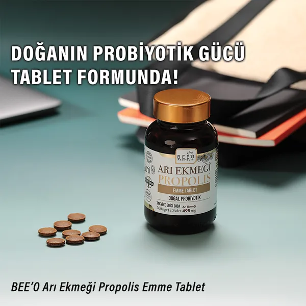 BEEO Bee Bread Propolis Natural Tablet