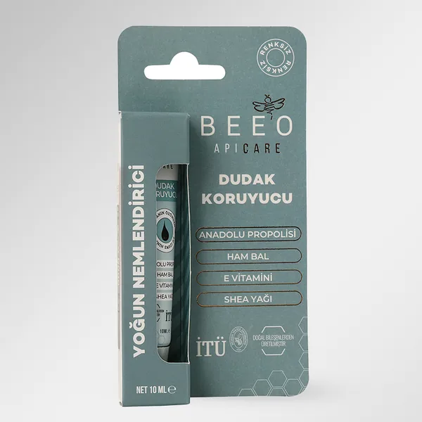 BEEO Propolis Raw Honey Organic Lip Balm
