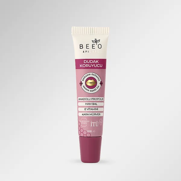 BEEO Raw Honey Elderberry Organic Lip Balm