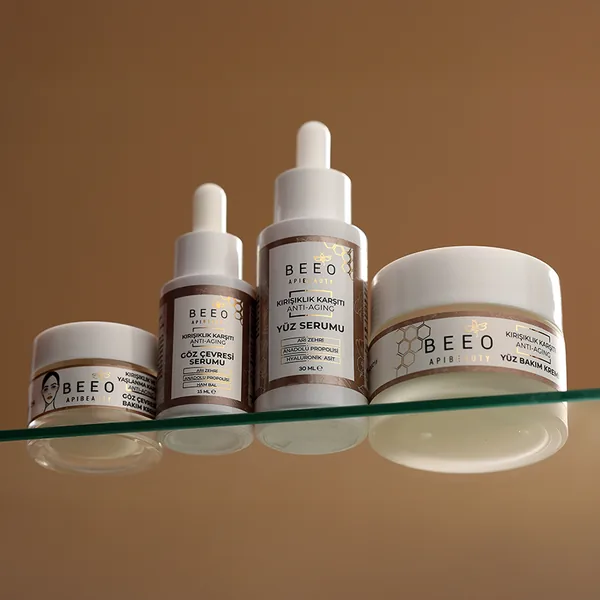 BEEO Bee Venom Propolis Royal Jelly Anti-Wrinkle Skin Care Set 4-pcs