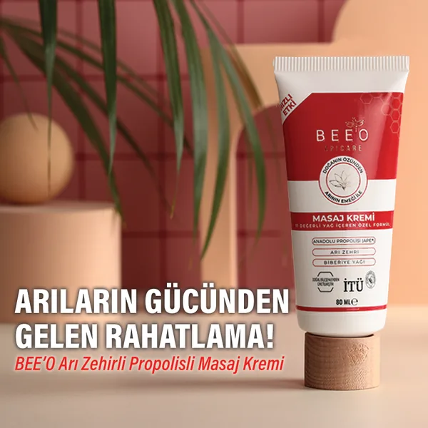 BEEO Bee Venom and Propolis Massage Cream for Joints and Muscles