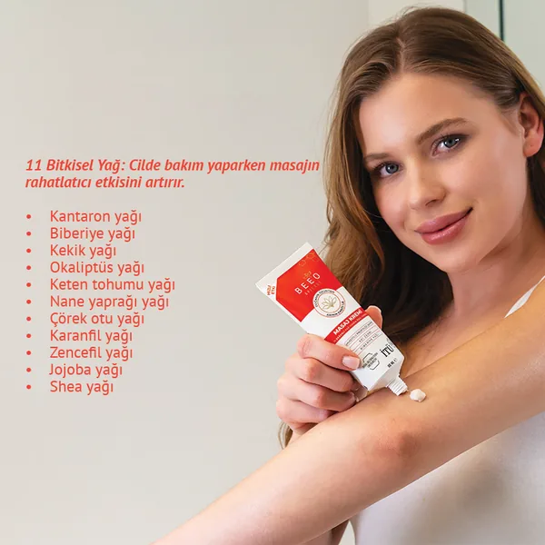 BEEO Bee Venom and Propolis Massage Cream for Joints and Muscles