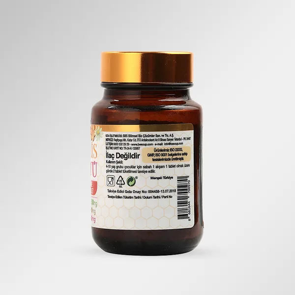 BEEO Propolis Royal Jelly Pollen Natural Tablet (Child)