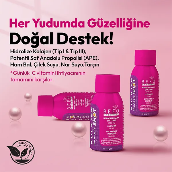 BEEO Kolajen Shot 12'li