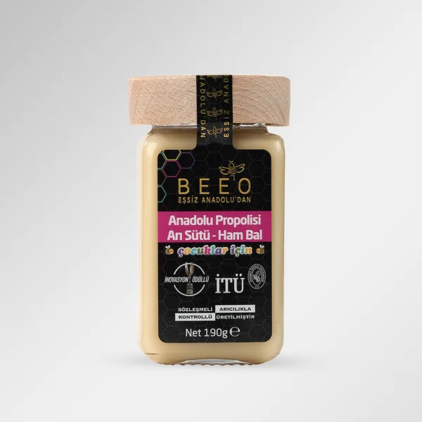 BEEO Propolis Royal Jelly Raw Honey Family Paste Pack