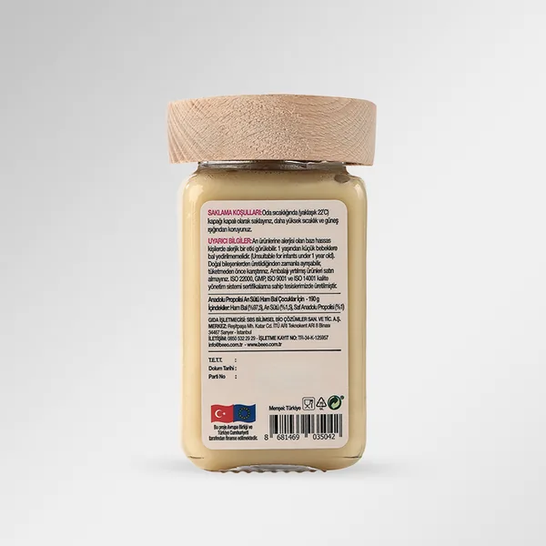 BEEO Propolis Royal Jelly Raw Honey Family Paste Pack