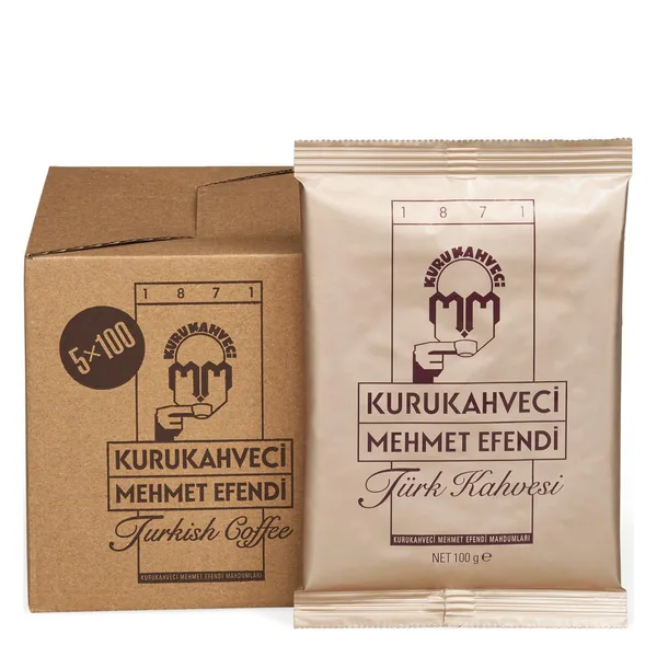 Турецкий кофе 5x100г — Kurukahveci Mehmet Efendi