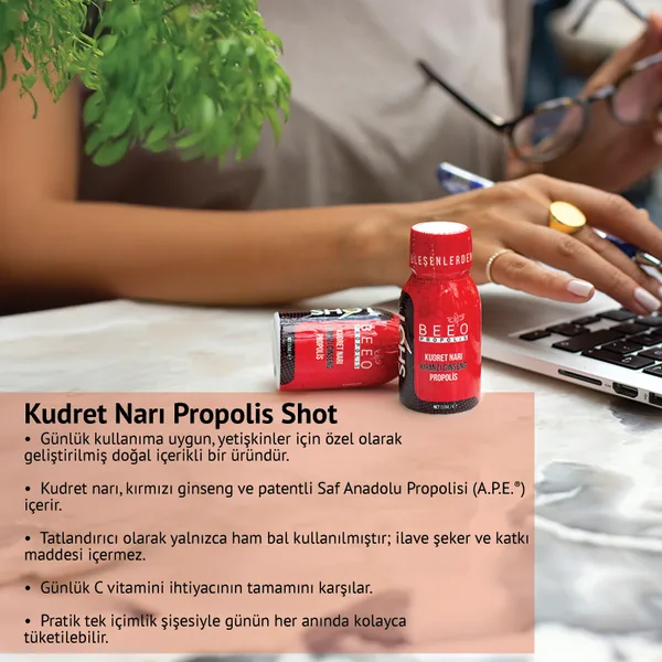 BEEO Bitter Melon Ginseng Propolis Shot 12 pcs