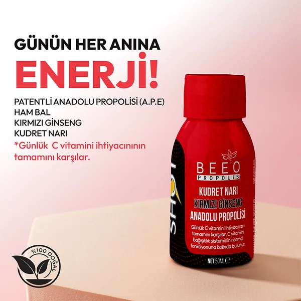 BEEO Bitter Melon Ginseng Propolis Shot 12 pcs
