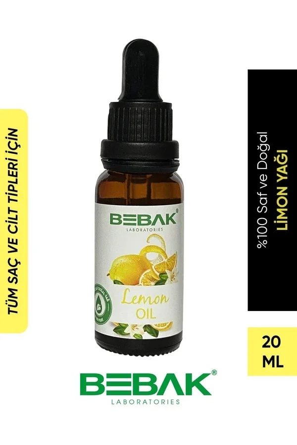 Bebak - 100% Pure And Natural Lemon Oil 20 ml