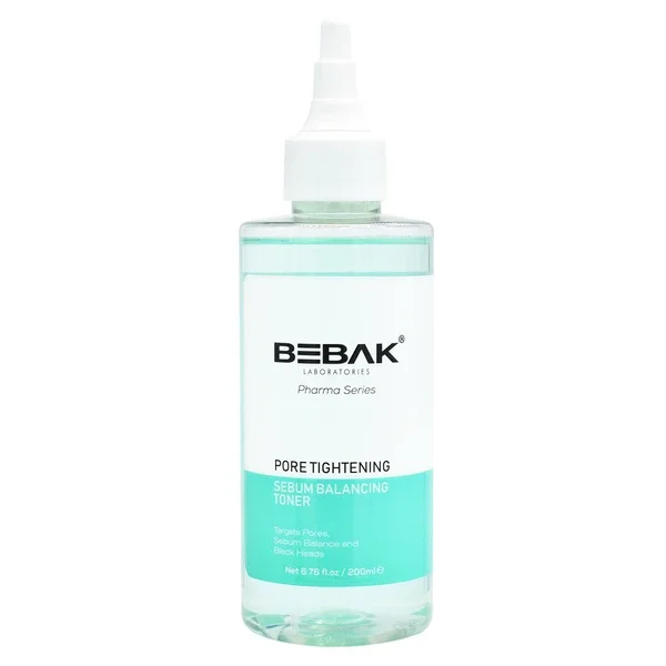 Bebak - Pharma Pore Firming, Purifying And Anti-blackhead Tonic 200 ml (glycolic Acid 5% Aha)
