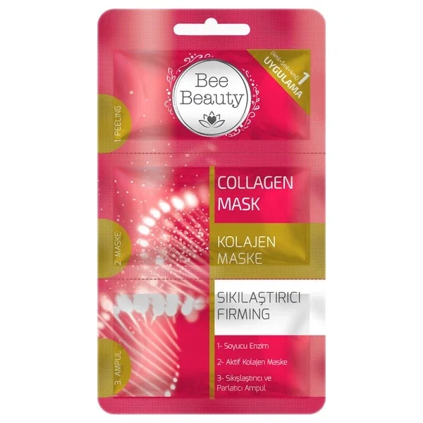 Bee Beauty Kollagenmaske 13ml - Hydratisierende Anti-Aging Hautpflege