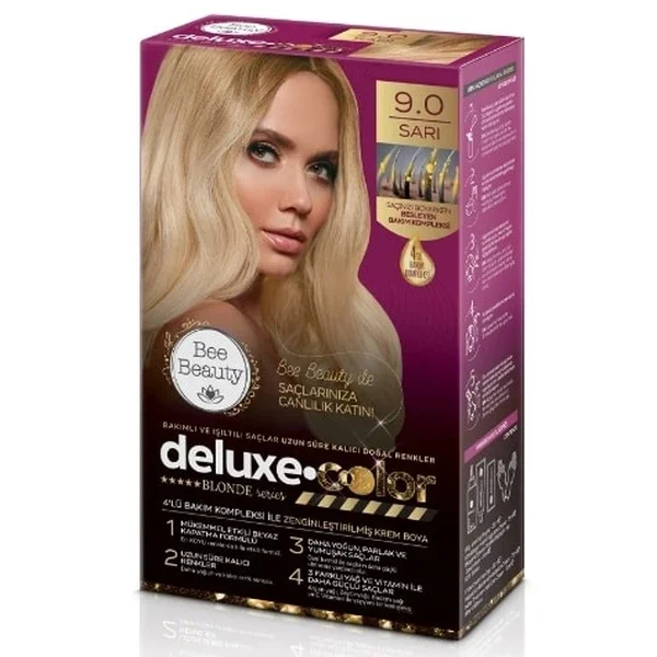 Bee Beauty Deluxe Haarfärbeset 9.0 Gelb