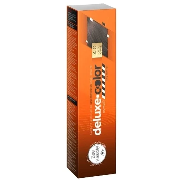 Bee Beauty Deluxe Haarfarbe Mittelbraun Tube
