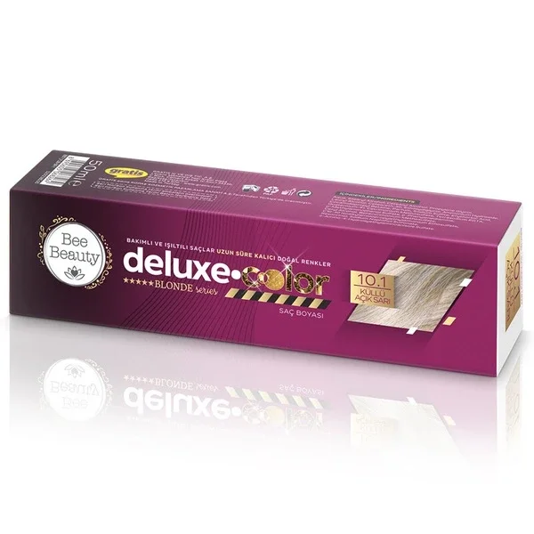 Bee Beauty Deluxe 10.1 Aschblond Haarfärbung Tube
