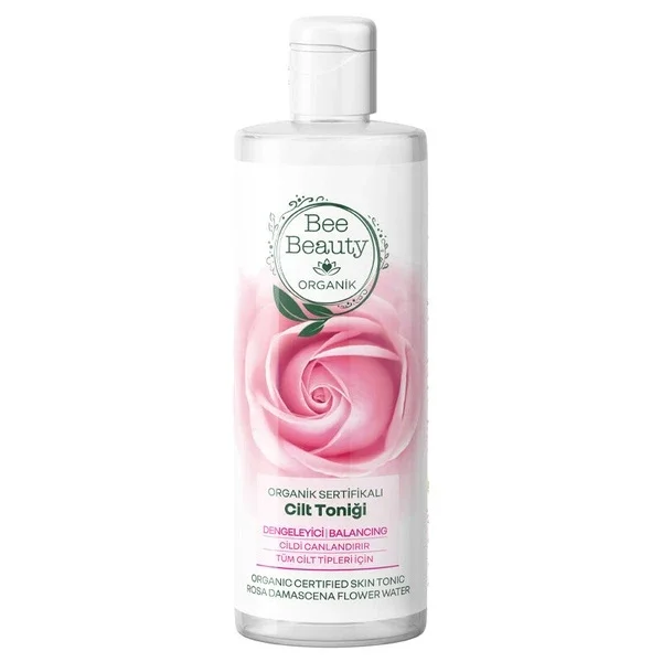 Bio-Rosenhaut-Tonic 200 ml von Bee Beauty - Hydratisierend & Revitalisierend