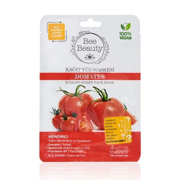 Bee Beauty Superfood Tomatenpapiermaske