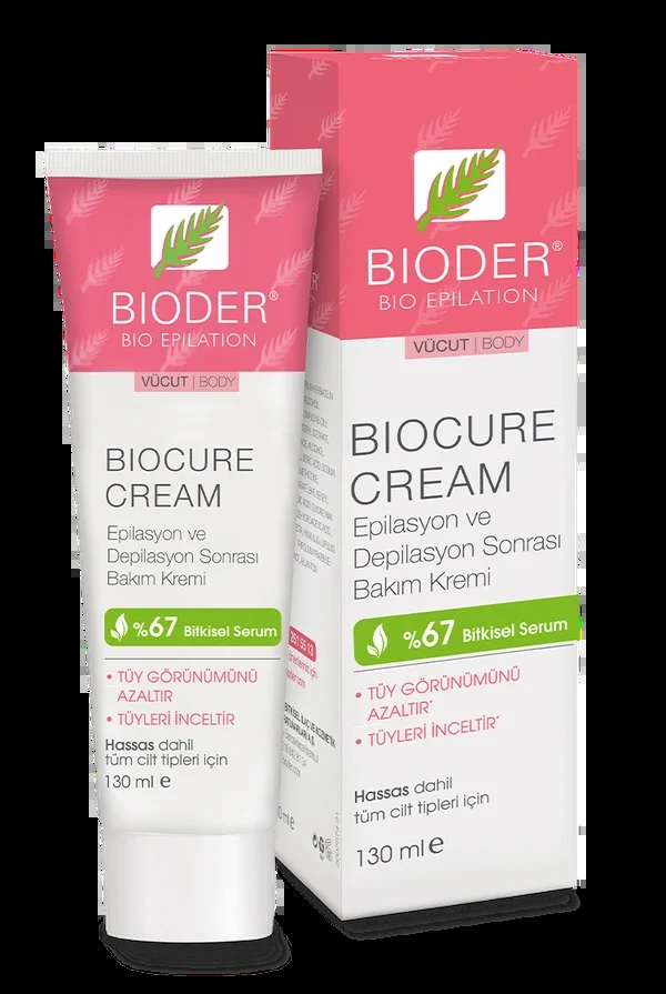 Bioder Hair Reducer Cream 130 ml (biocure) For Body Area