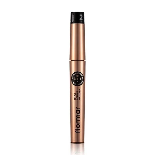 Flormar Triple Action Mascara 001 black